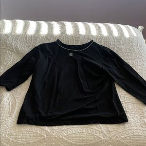 Chic Black Women's Top